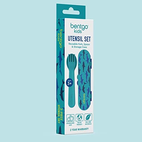 Bentgo Kids Reusable Set Fun for Lunch More