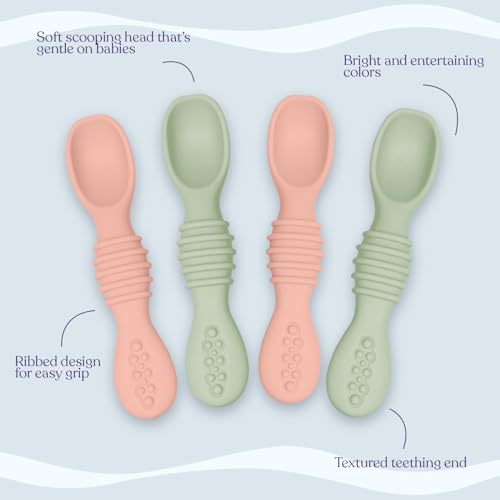 Sperric Silicone Baby Spoon Set