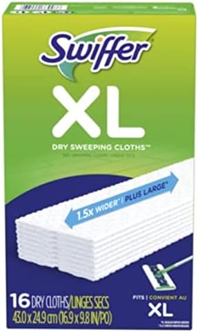 Swiffer X-Large Disposable Sweeping Cloths 16 Count Pack of 3