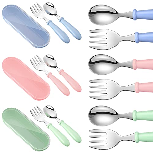 Perfect Toddler Utensils for Kids Travel Case