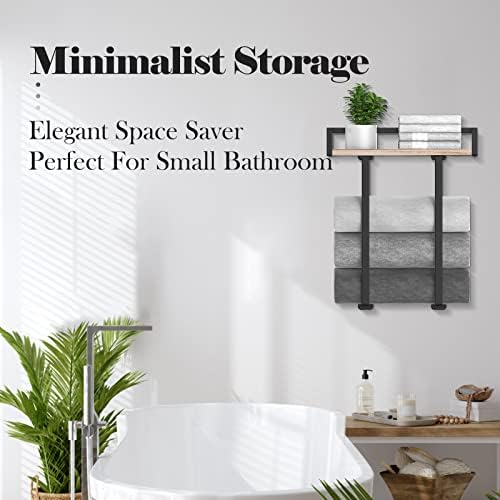 Stylish Metal Towel Holder