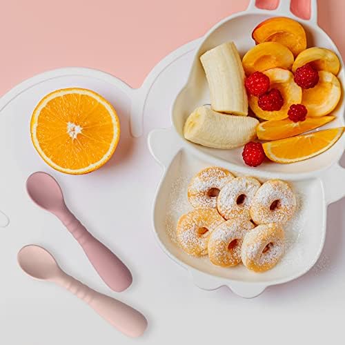 MEFAN Silicone Feeding Spoons