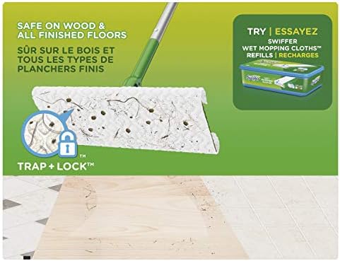 Bristle Dry Sweeping Pad for Swiffer Sweeper 32 Count Pack of 3
