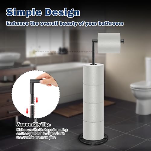 Modern Toilet Paper Holder Stand