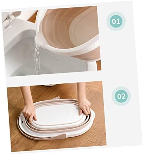 Foldable Plastic Mop Bucket for Mopping