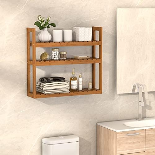 Hot New Arrival Bamboo Storage Rack for Bathroom Bedroom