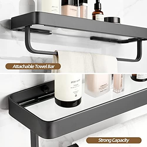 VOLPONE 2-Tier Glass Shelf Easy to Install