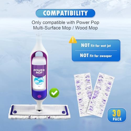 Swiffer Power Mop Sell-aze Refill Pads for homespuners 30 count
