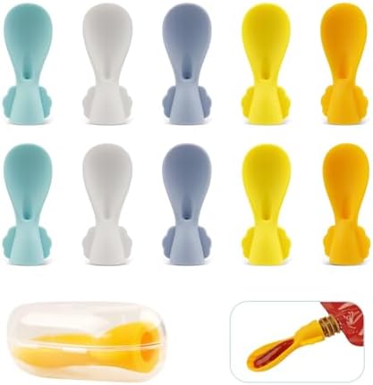 Universal Silicone Pouch Spoon 10-Pack