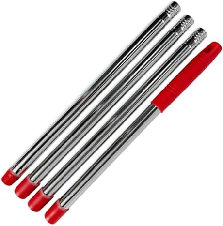 4-Section Adjustable Spin Mop Handle - Durable for Easy Cleaning