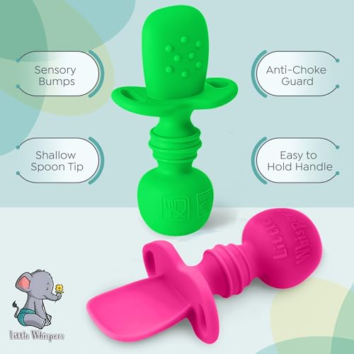 Little Whispers Baby Silicone Spoons