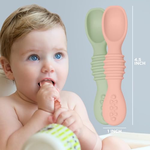 Sperric Silicone Baby Spoon Set