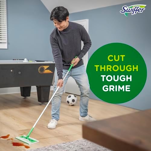 Swiffer Sweeper Wet Mopping Cloths Clean Floors with Depth and Durability