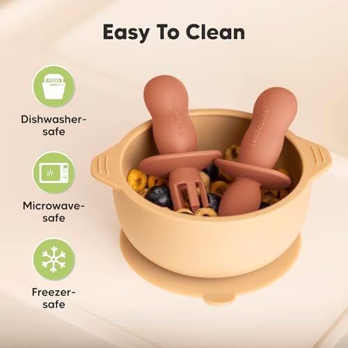 BLW Baby Utensils Set for Safety and Durability