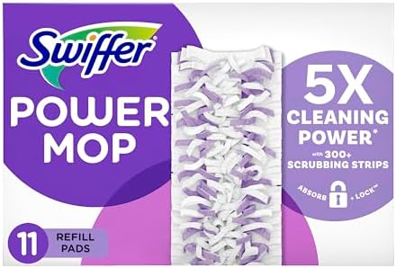 Swiffer PowerMop Mopping Pad Refills 11 Count
