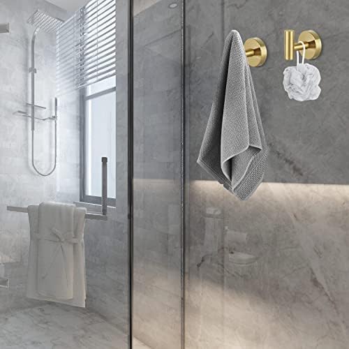 Homagic Stainless Steel Towel Robe Hook Set 4 Pieces