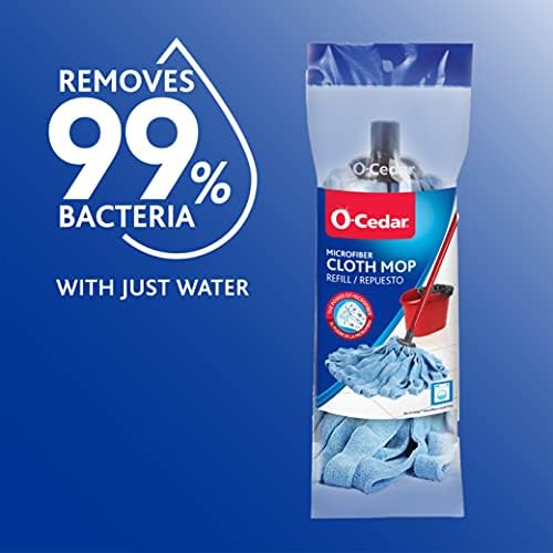 O-Cedar Microfiber Cloth Mop Refill Blue