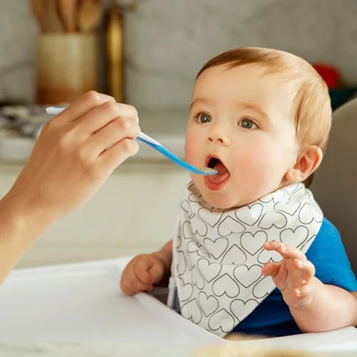 Munchkin White Hot Safety Baby Spoons BPA Free 4-Pack Polypropylene