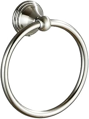 Stylish 1-Pack Hand Towel Holder for Bathroom Brushed Nickel
