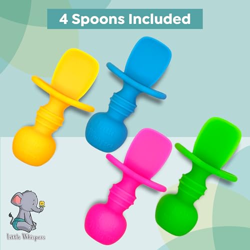 Little Whispers Baby Silicone Spoons