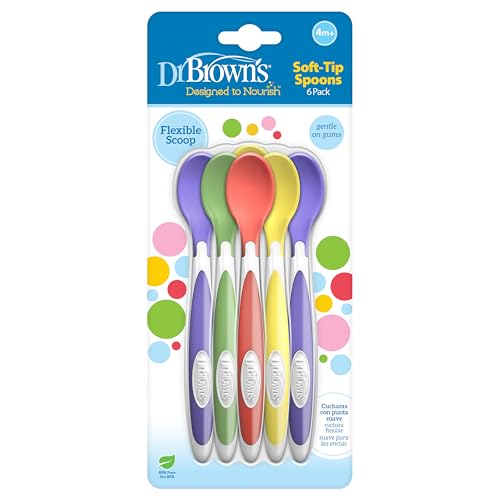 Dr Browns Soft-Tip Toddler Spoons BPA Free