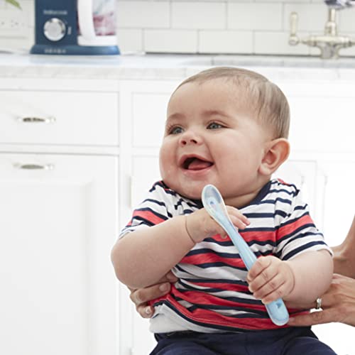 BEABA Baby Feeding Spoon Set - Gentle Tips for Safe Feeding