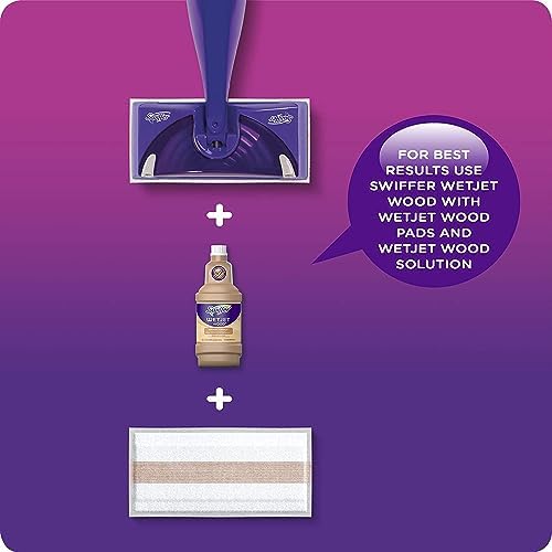 Swiffer WetJet Mops - Pure Floor Care Bundle 20 Pads Solution