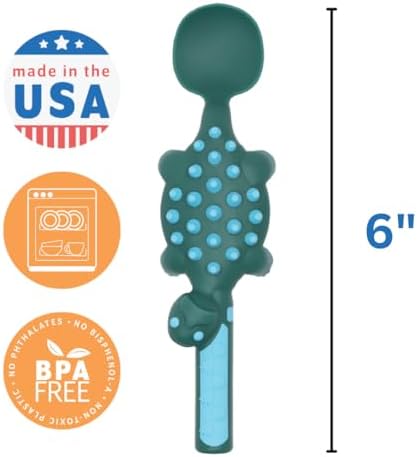 Constructive Eating Toddler Silverware Flatware Set US-Made BPA-Free for Toddlers