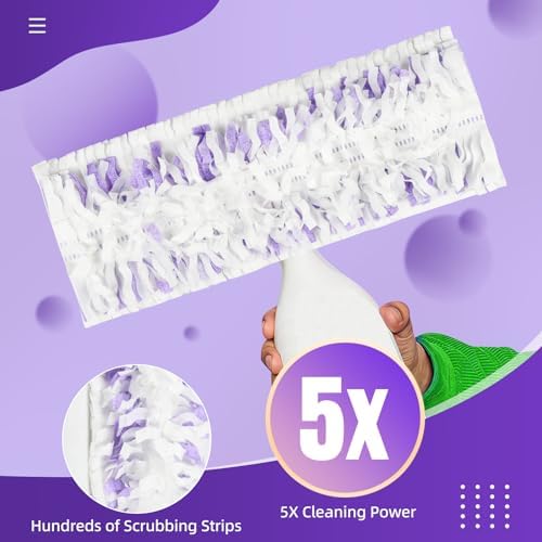 24 Pack Disposable Mop Pads for Power Mop