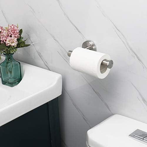 NearMoon Stainless Steel Toilet Paper Holder Brushed Nickel