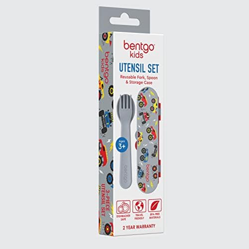 Bentgo Reusable Plastic Kids Utensil Set