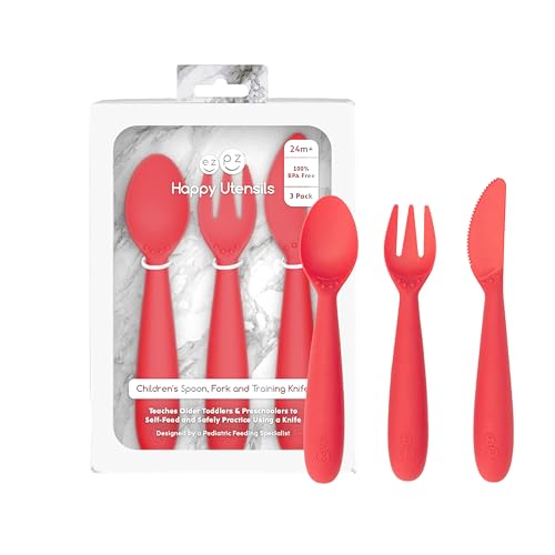 ezpz Happy Utensils 24 Months BPA Free Set