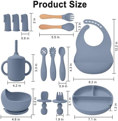 Absurdly Adorable Baby Feeding Set for 6 Monthers