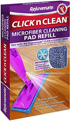 Rejuvenate Click N Clean Microfiber Mop Cleaning Pad