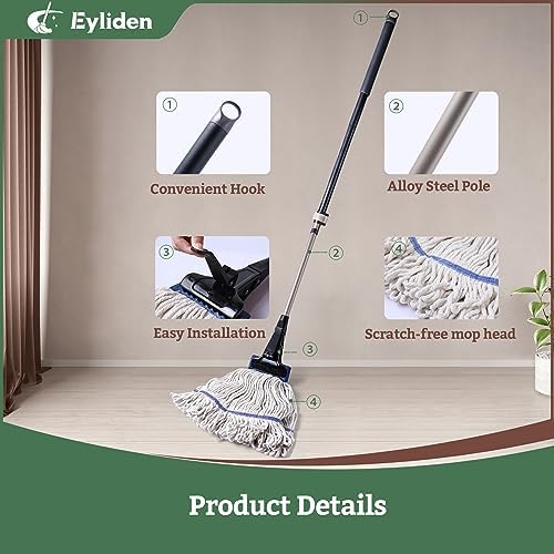 Eyliden Janitorial Mop - Effortlessly Clean Your Floor