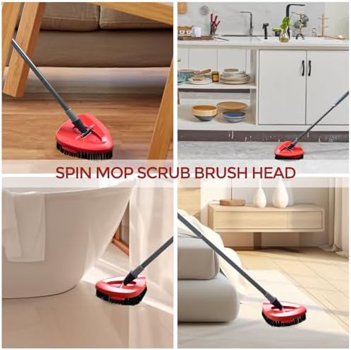 Durable Scrub Brush Set for Mopping Hard Surfaces