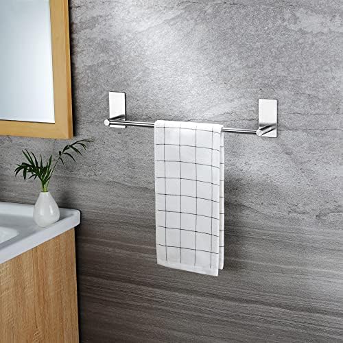 Taozun Self-Adhesive 16-Inch Bathroom Towel Bar