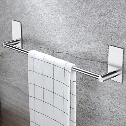 Taozun Self-Adhesive 16-Inch Bathroom Towel Bar