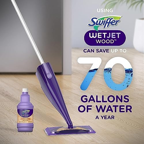 Swiffer WetJet Mops - Pure Floor Care Bundle 20 Pads Solution