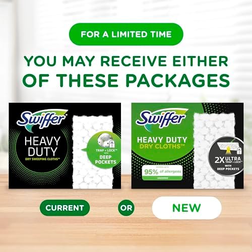 Swiffer Sweeper Heavy Duty Dry Cleaning Cloth 40-Count
