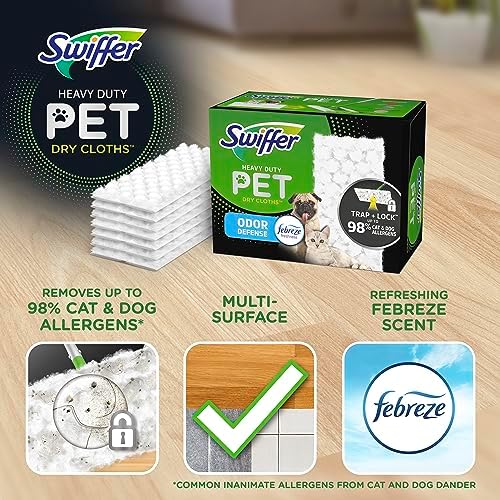 Swiffer Sweeper Pet Odor Defenders - 32 Count