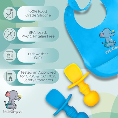 Little Whispers Baby Silicone Spoons