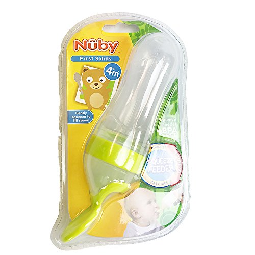 Nuby Natural Touch Silicone Feeder Easy Travel
