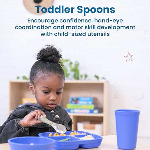 ECR4Kids My First Meal Pal Stainless Steel Spoons