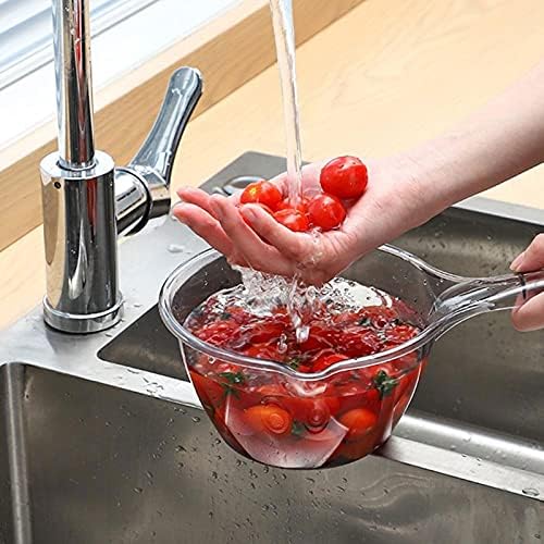 Thickened Anti-Skip Water Spoon with Non-Slip Handle Grey
