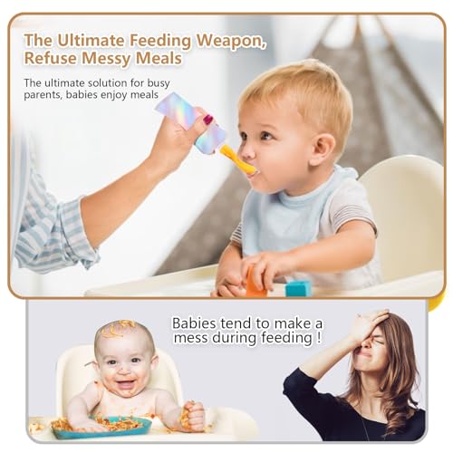 MiniMunch Silicone Baby Spoon Set