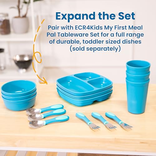 ECR4Kids My First Meal Pal Stainless Steel Spoons