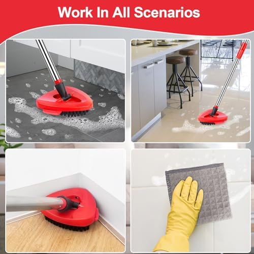Professional scrub brush for O Cedar RinseClean 2 Tank System