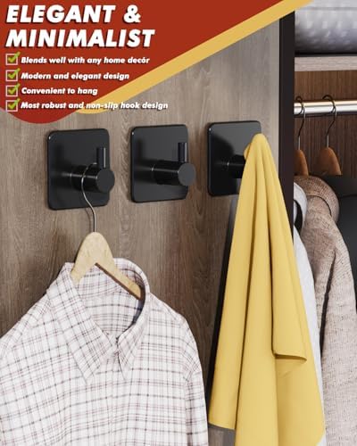 auxmir Self adhesive wall hooks