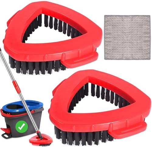 Professional scrub brush for O Cedar RinseClean 2 Tank System